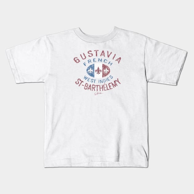 Gustavia, St-Barthelemy, French West Indies Kids T-Shirt by jcombs